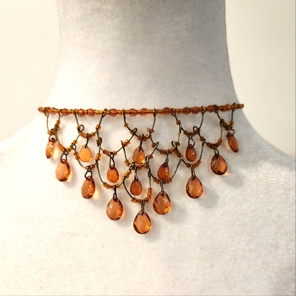 3 for $18/5 for $20- Beaded Choker - Picture 2 of 4